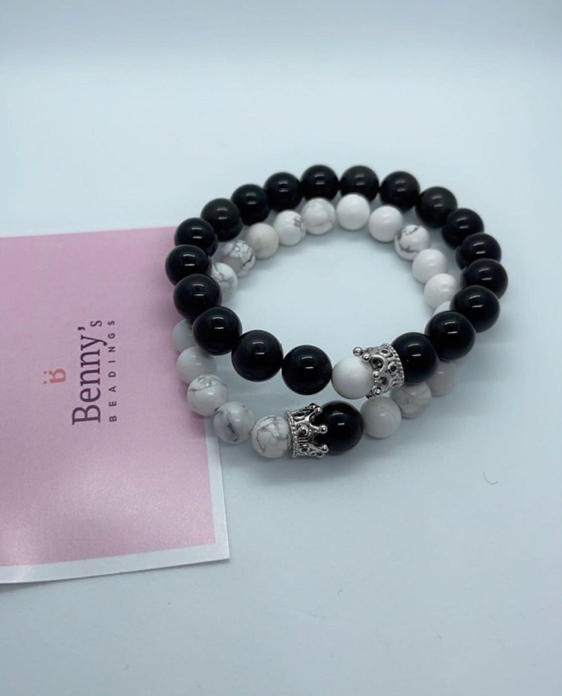 King&Queen Crown couple Bracelet