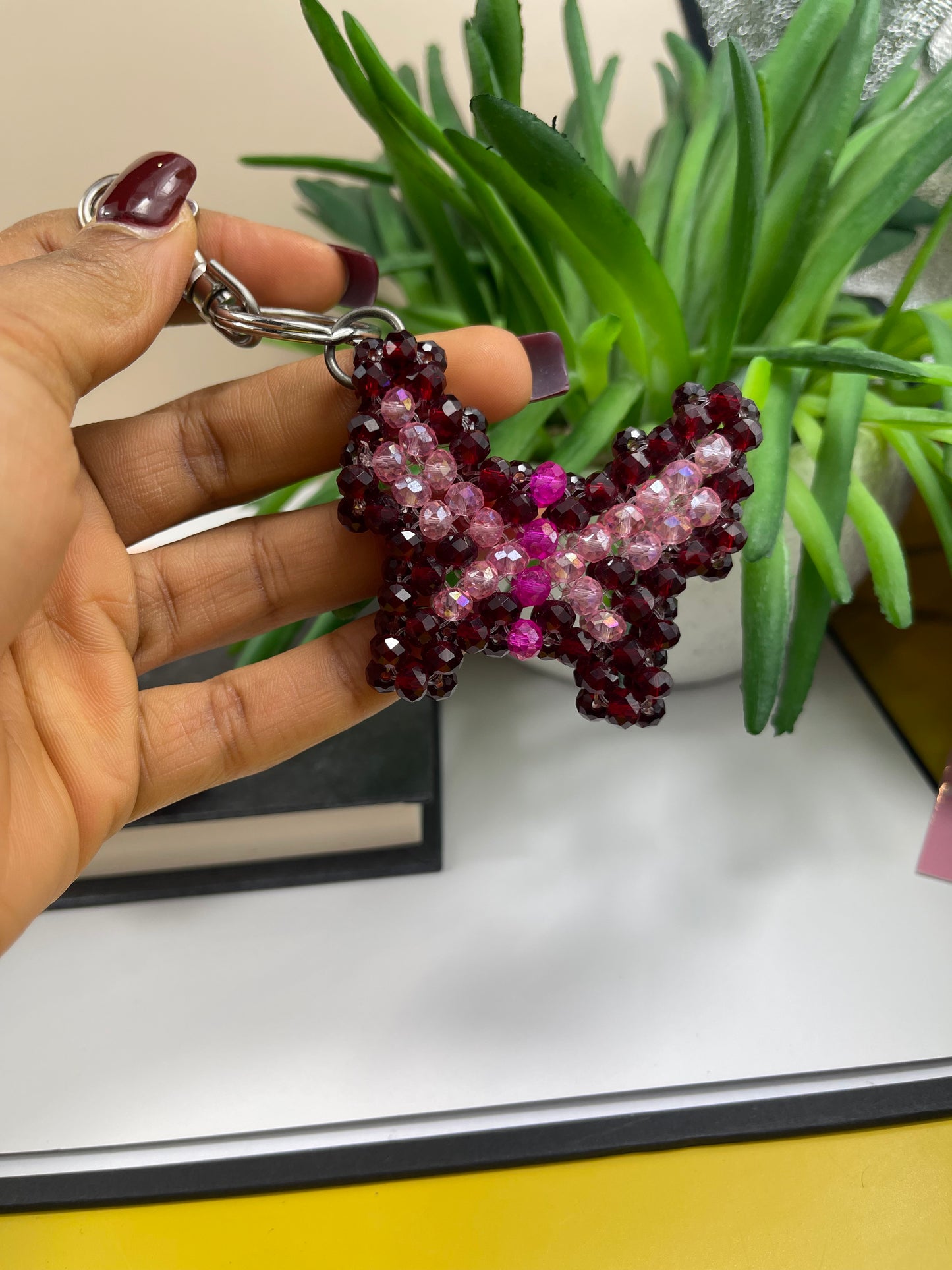 Butterfly keychain