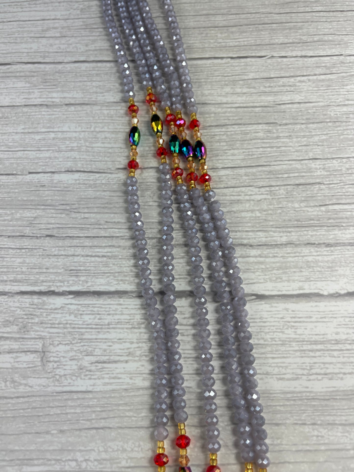 Dorothy ~ luxury crystal waist beads