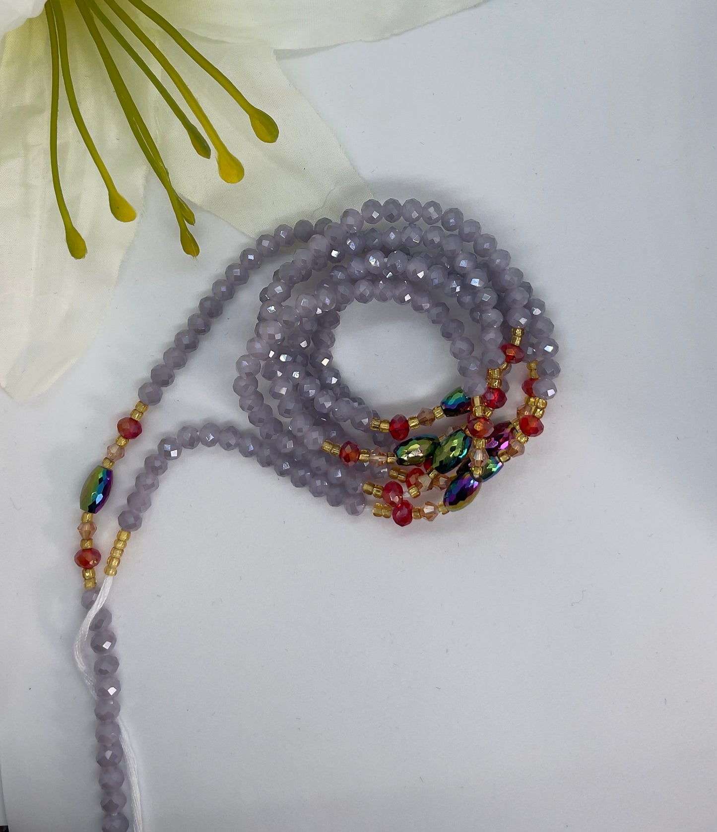 Dorothy ~ luxury crystal waist beads