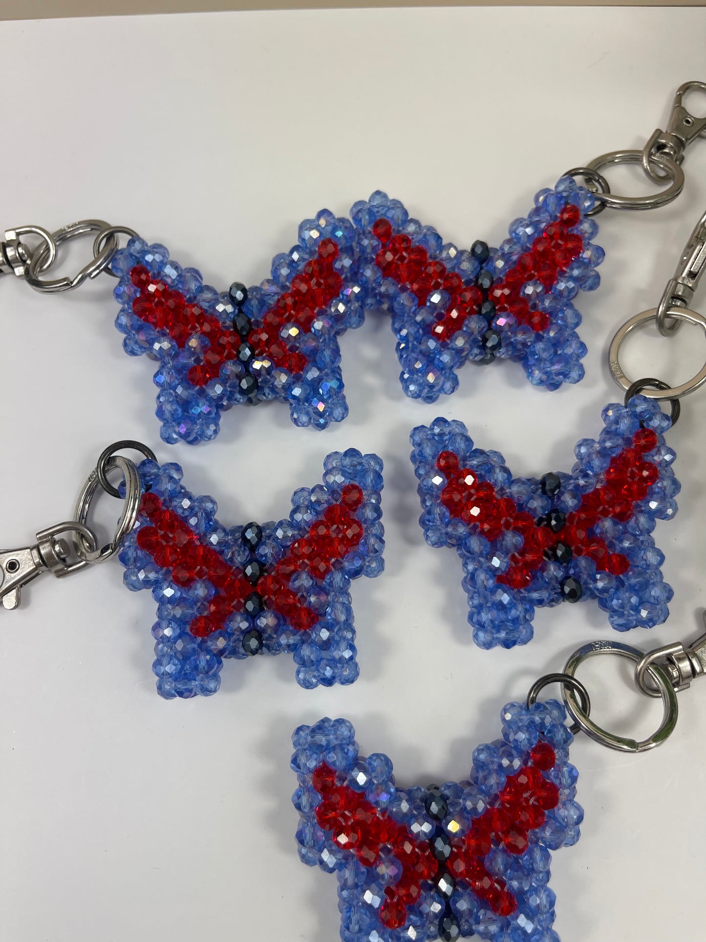 Blue Butterfly keychain