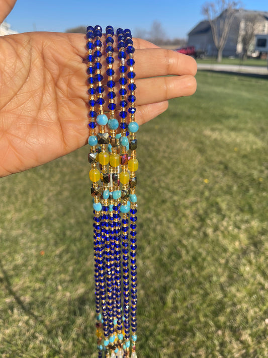 Sunset~~ luxury crystal waist beads